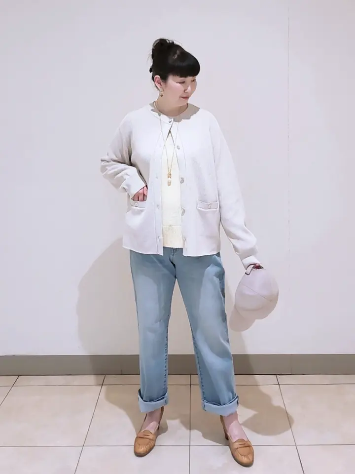 J.PRESS LADIES L スタッフ コーディネート画像