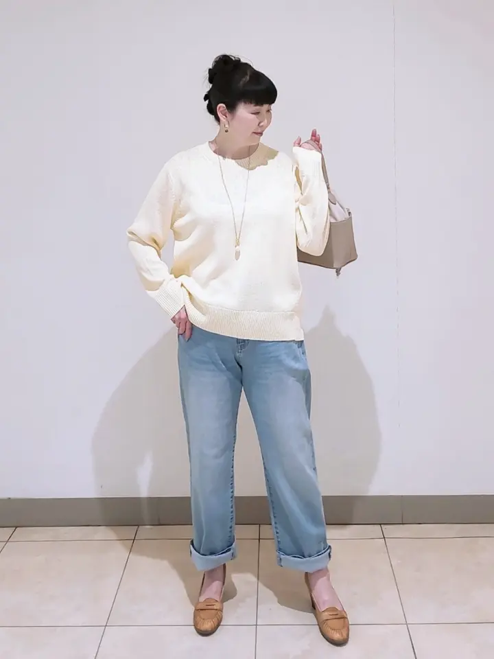 J.PRESS LADIES L スタッフ コーディネート画像