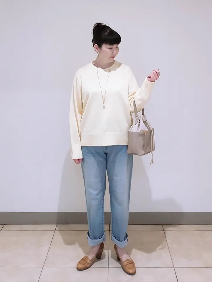 J.PRESS LADIES L スタッフ コーディネート画像