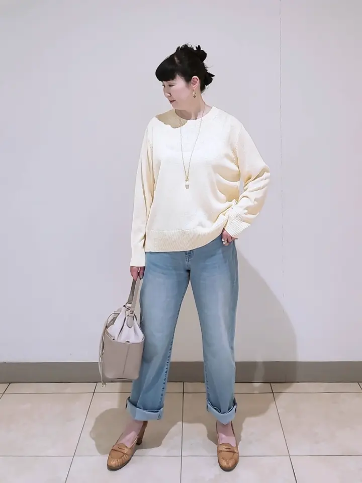 J.PRESS LADIES L スタッフ コーディネート画像