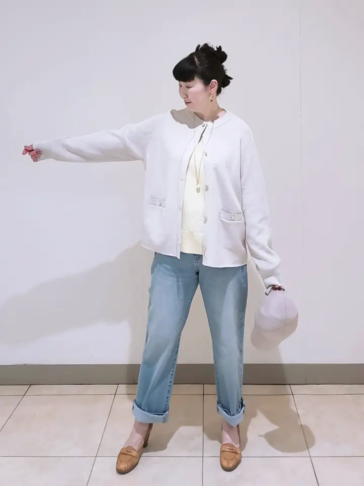 J.PRESS LADIES L スタッフ コーディネート画像