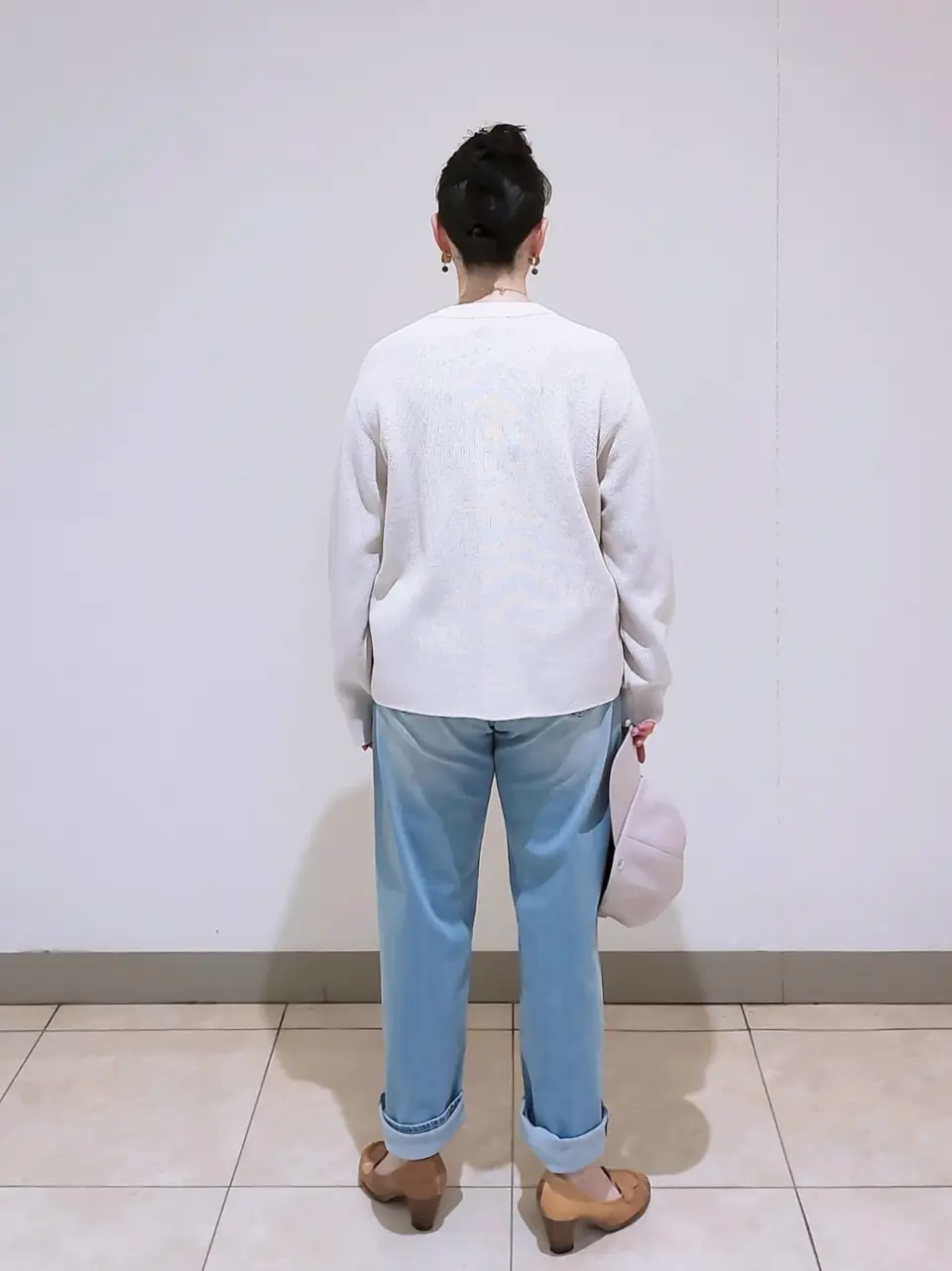 J.PRESS LADIES L スタッフ コーディネート画像