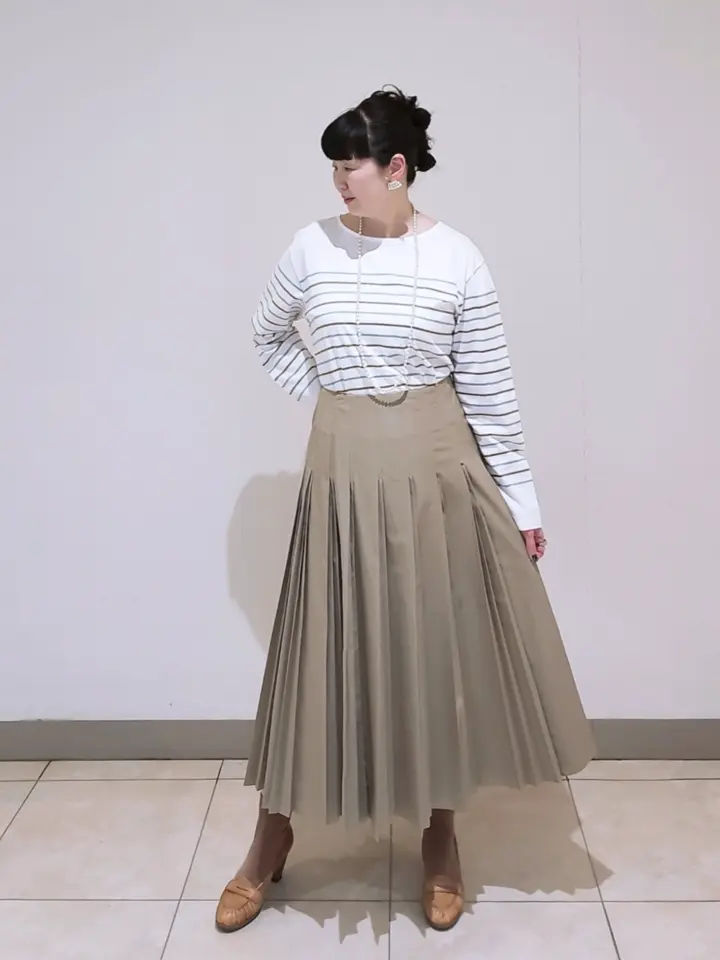 J.PRESS LADIES L スタッフ コーディネート画像