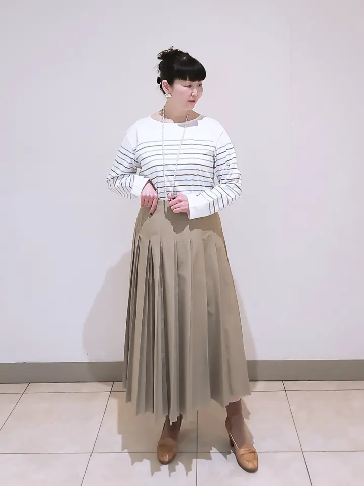 J.PRESS LADIES L スタッフ コーディネート画像