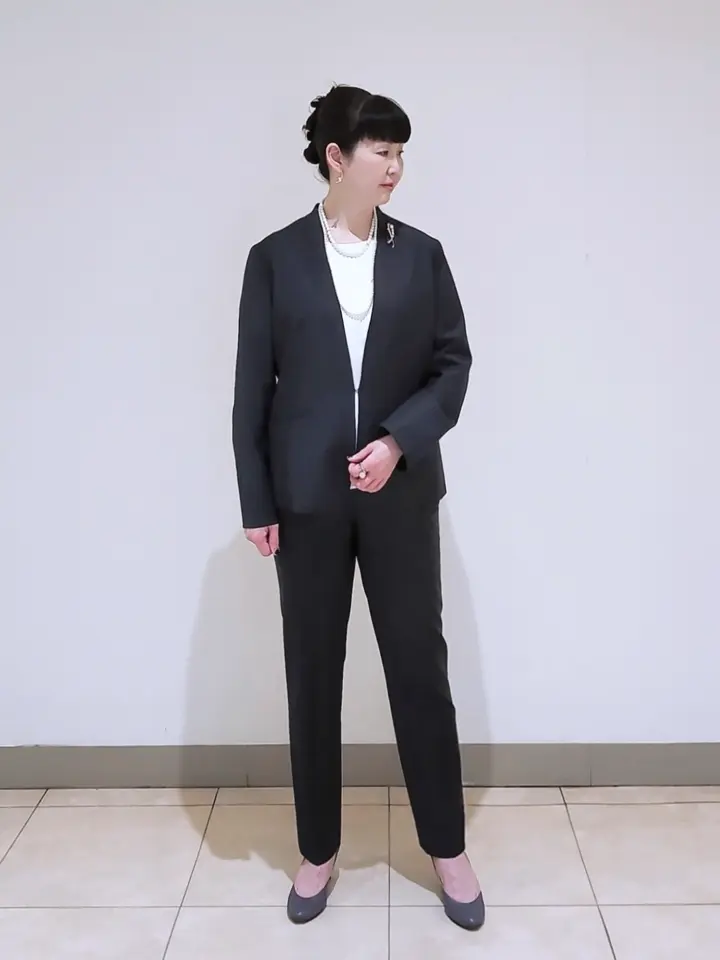 J.PRESS LADIES L スタッフ コーディネート画像