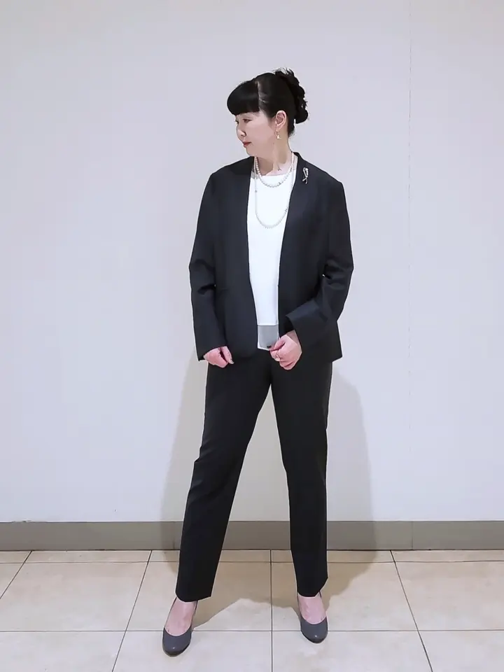 J.PRESS LADIES L スタッフ コーディネート画像