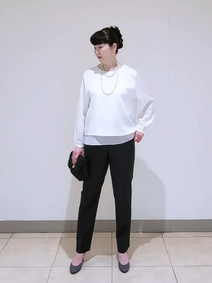 J.PRESS LADIES L スタッフ コーディネート画像