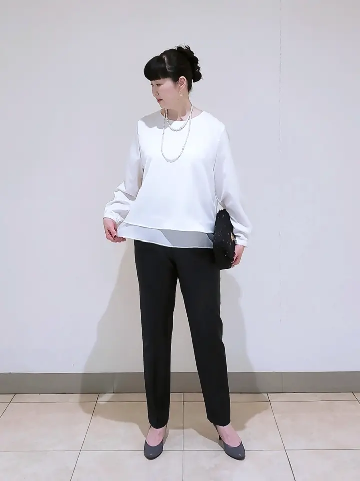 J.PRESS LADIES L スタッフ コーディネート画像