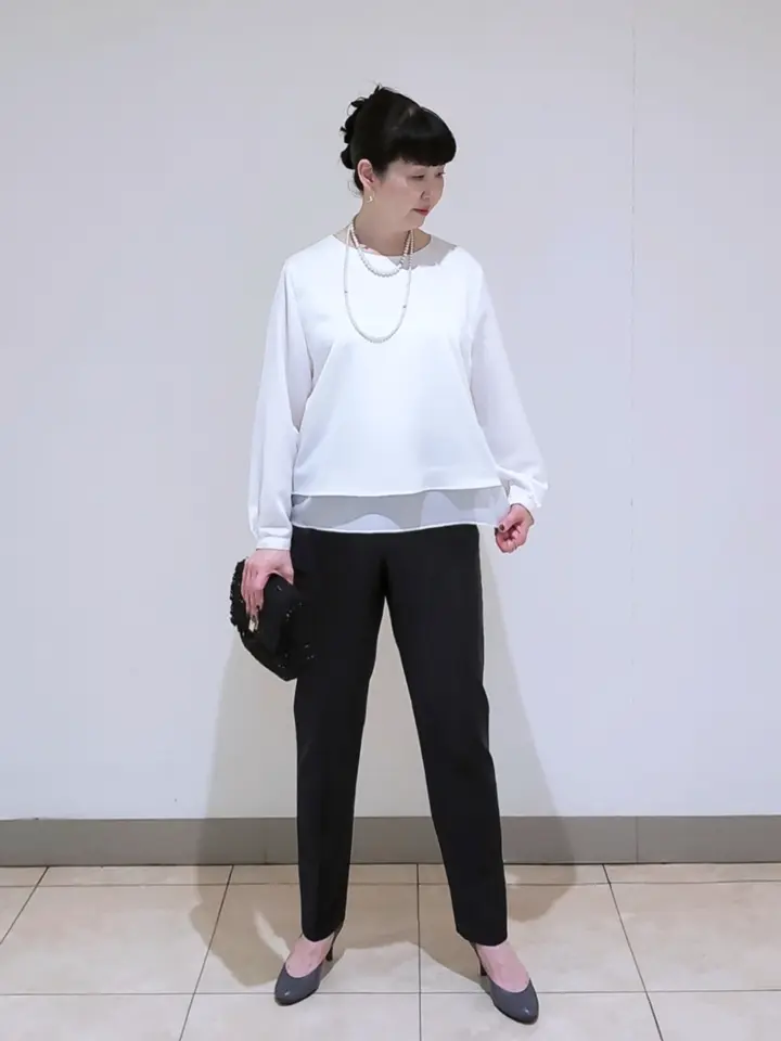 J.PRESS LADIES L スタッフ コーディネート画像