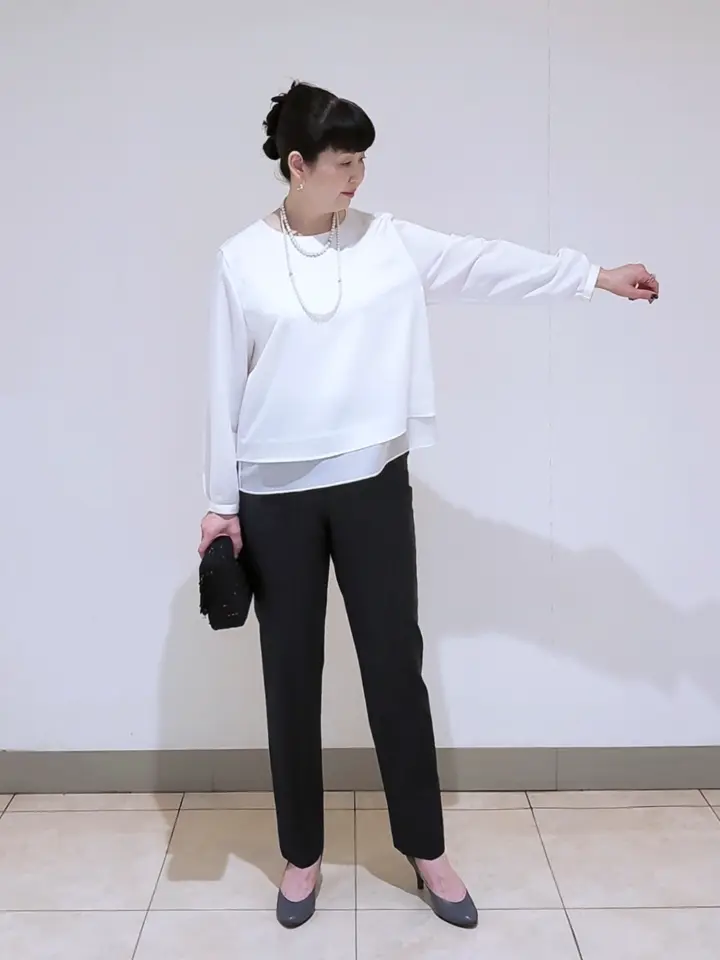 J.PRESS LADIES L スタッフ コーディネート画像