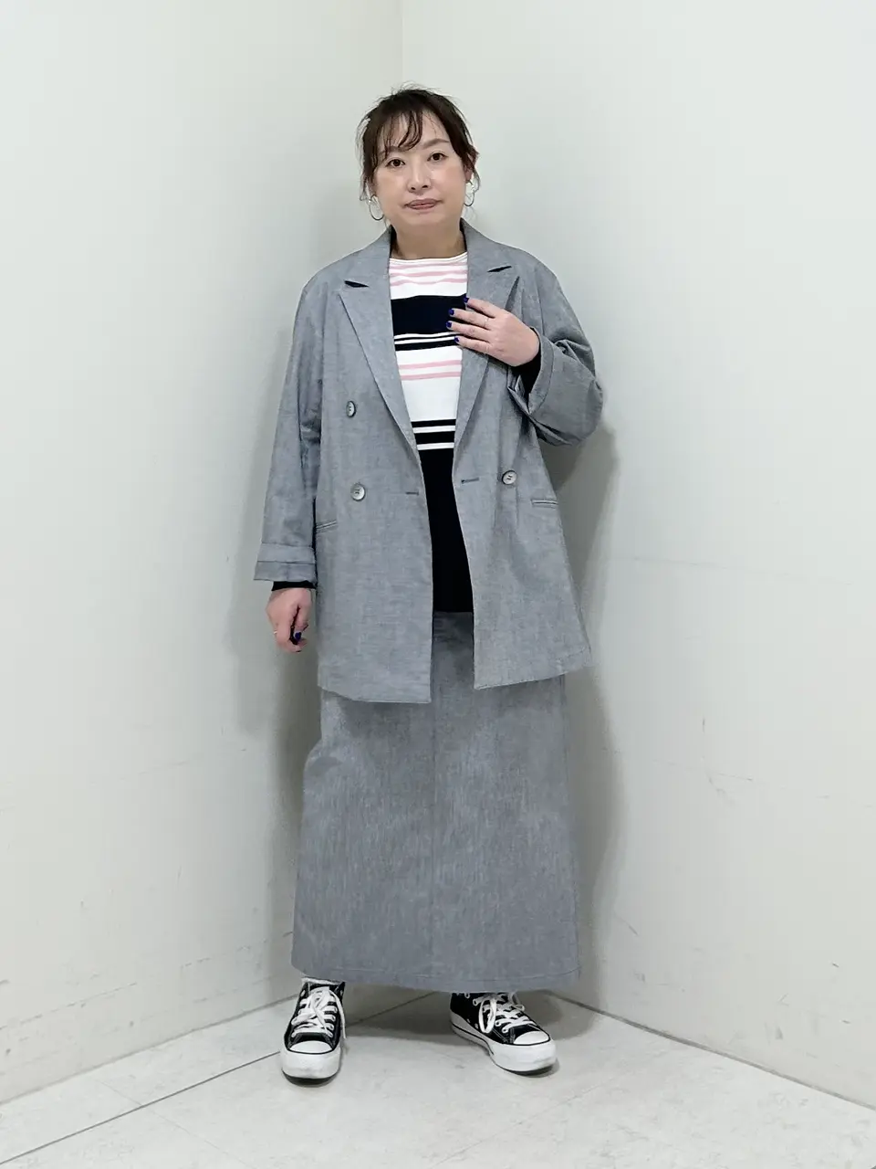  イイダ コーディネート画像