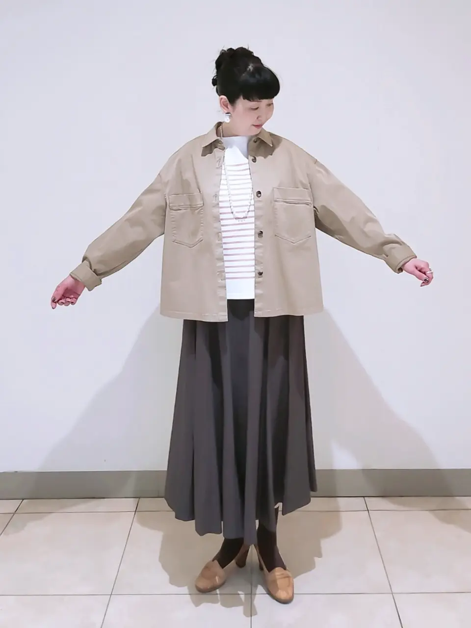 23区 L スタッフ コーディネート画像