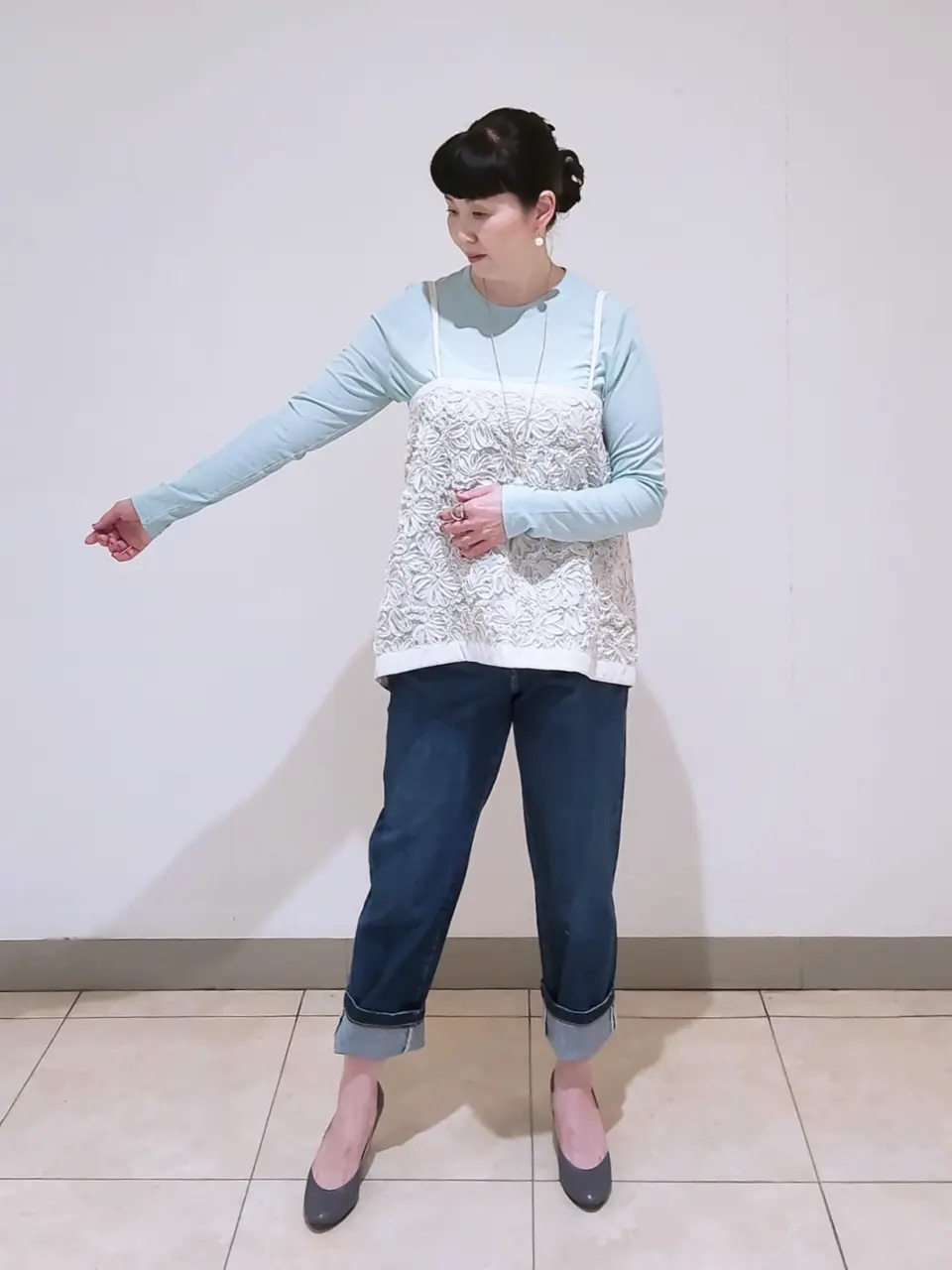 23区 L スタッフ コーディネート画像