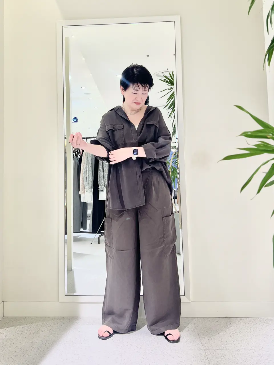  スタッフ コーディネート画像