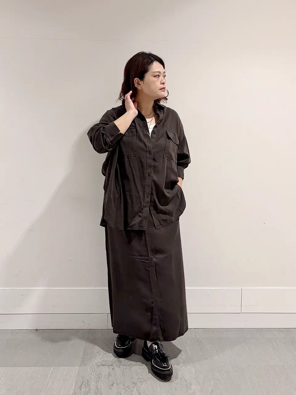  上山 コーディネート画像