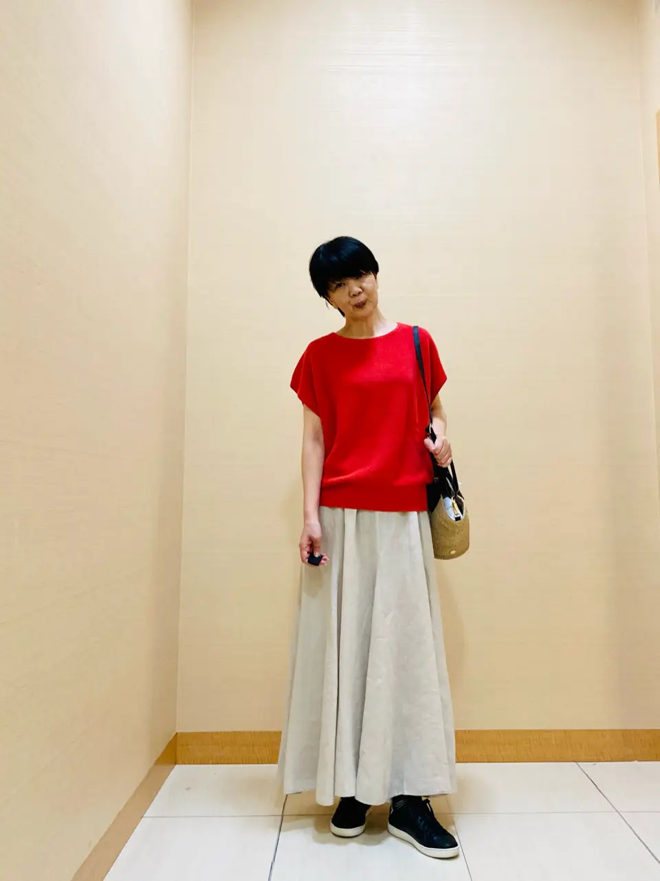  スタッフ コーディネート画像