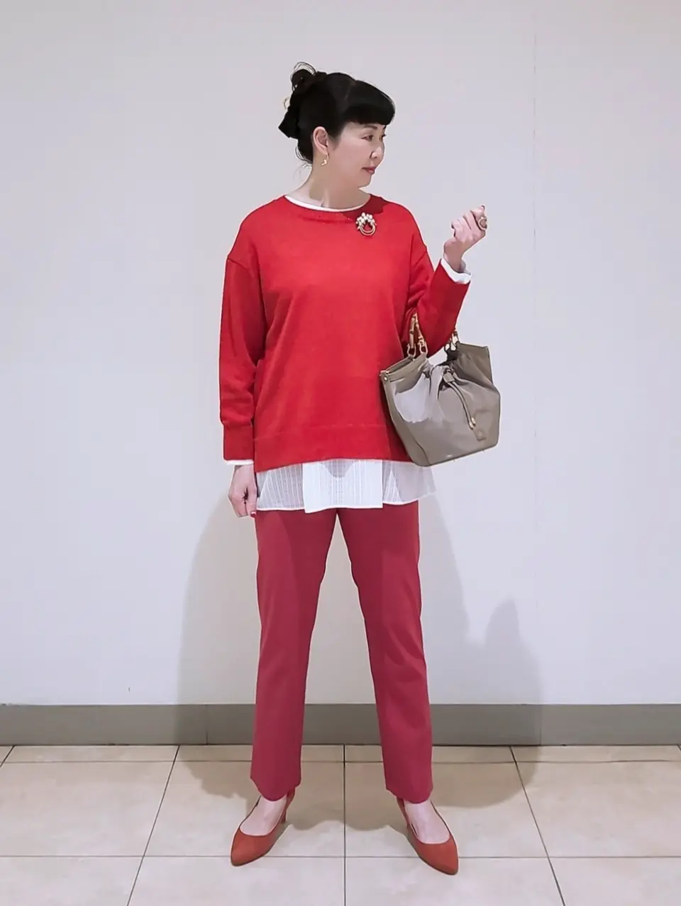  スタッフ コーディネート画像