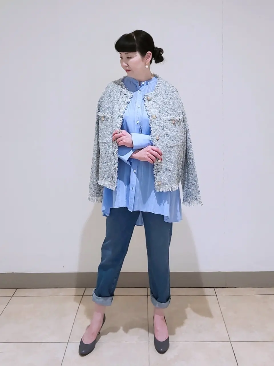  スタッフ コーディネート画像