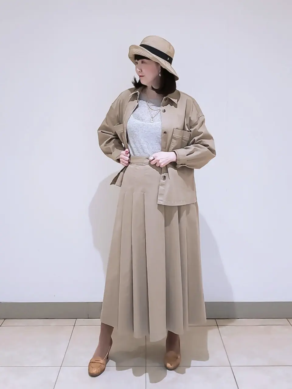  スタッフ コーディネート画像