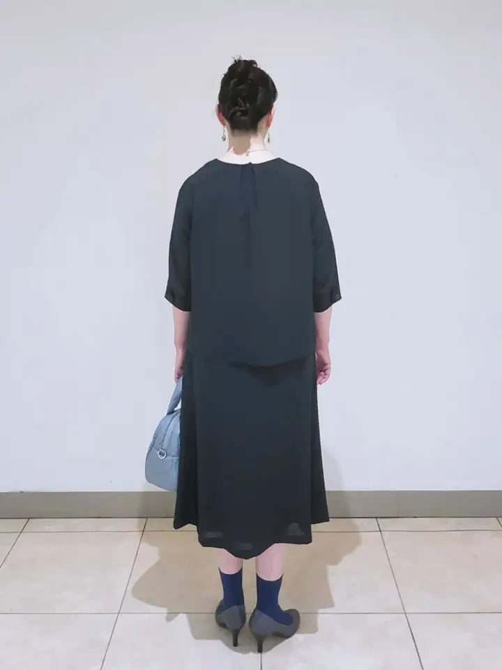 J.PRESS LADIES L スタッフ コーディネート画像