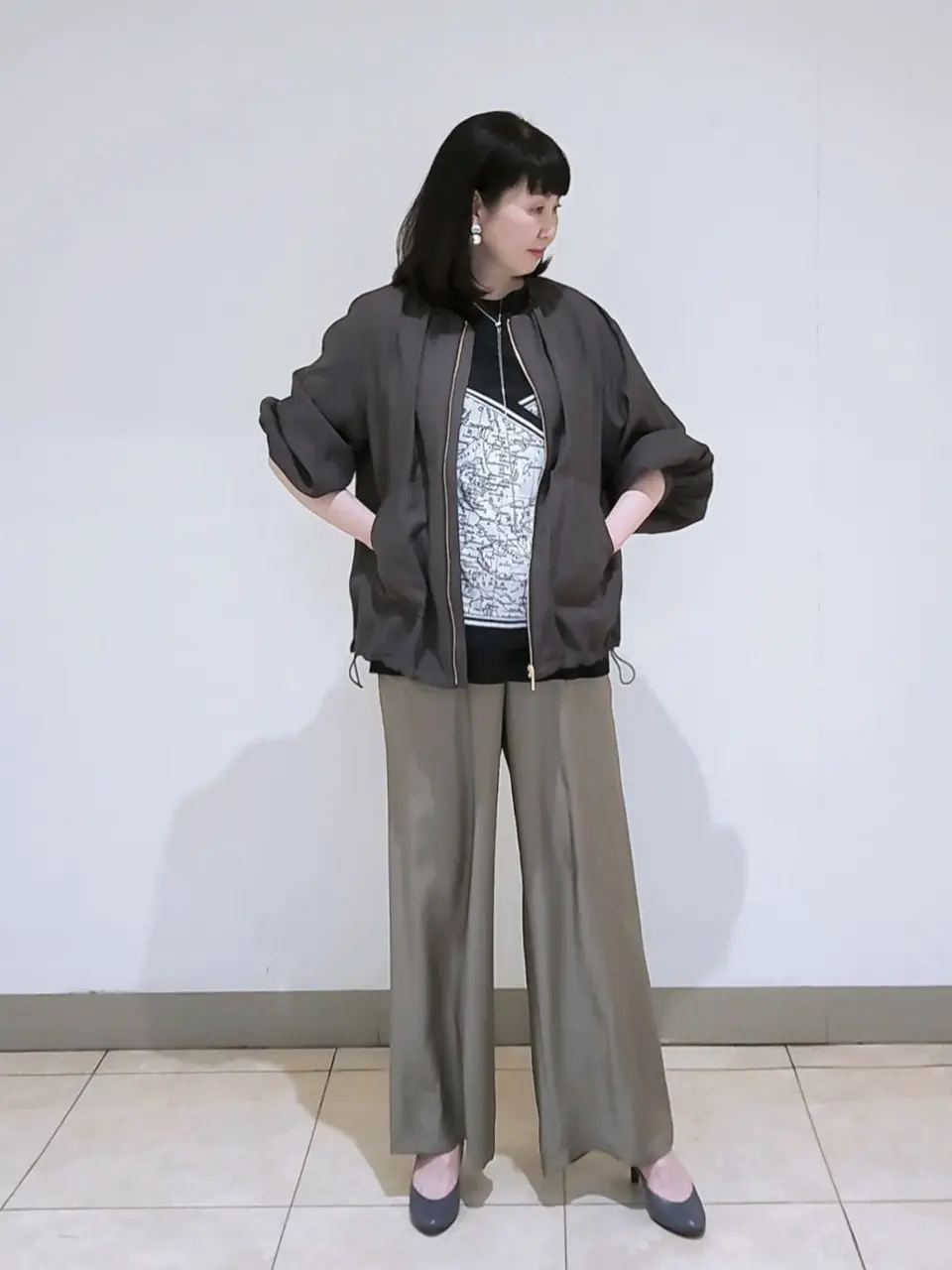 23区 L スタッフ コーディネート画像