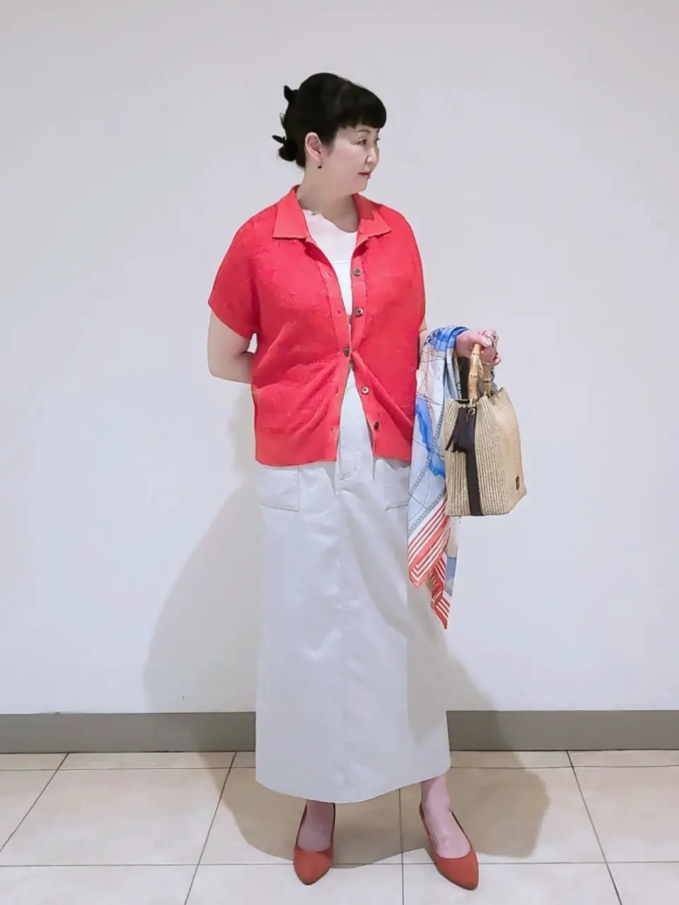  スタッフ コーディネート画像