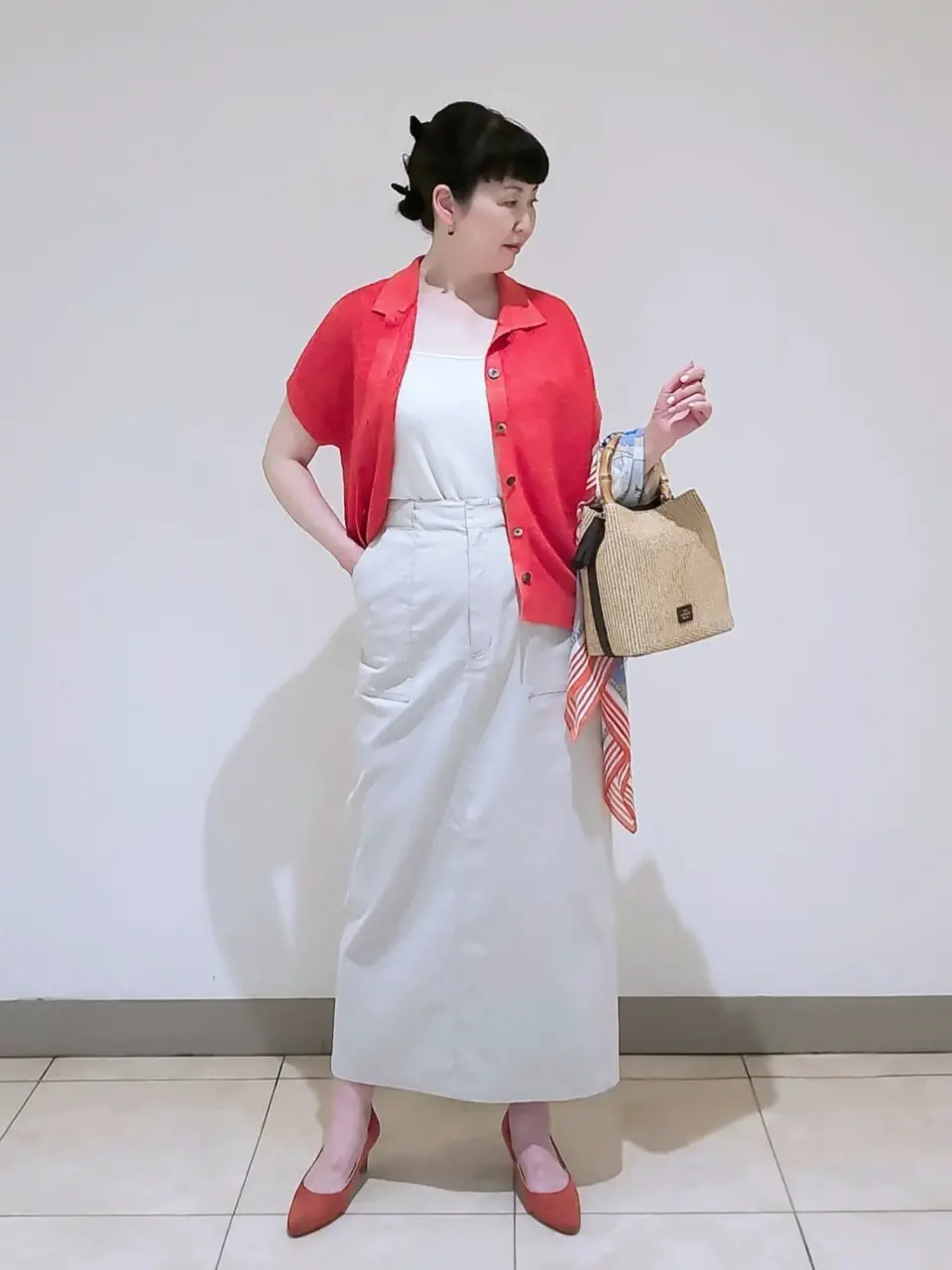 23区 L スタッフ コーディネート画像