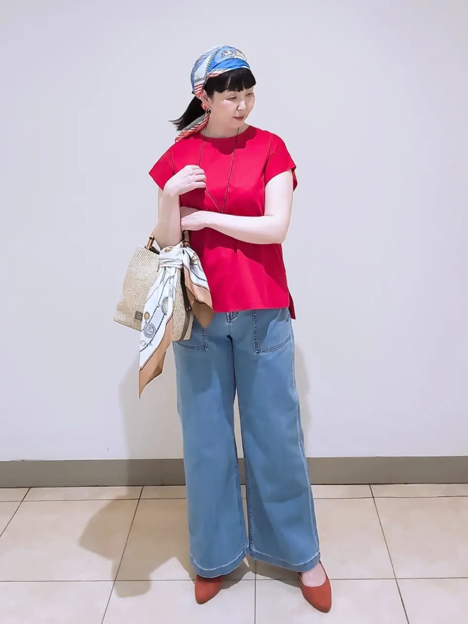 23区 L スタッフ コーディネート画像