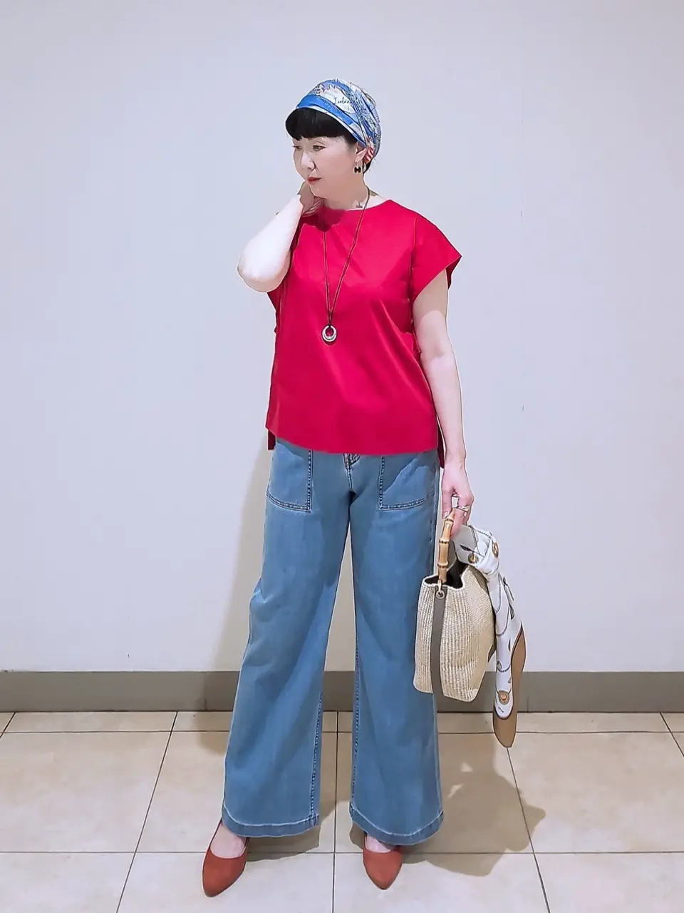  スタッフ コーディネート画像