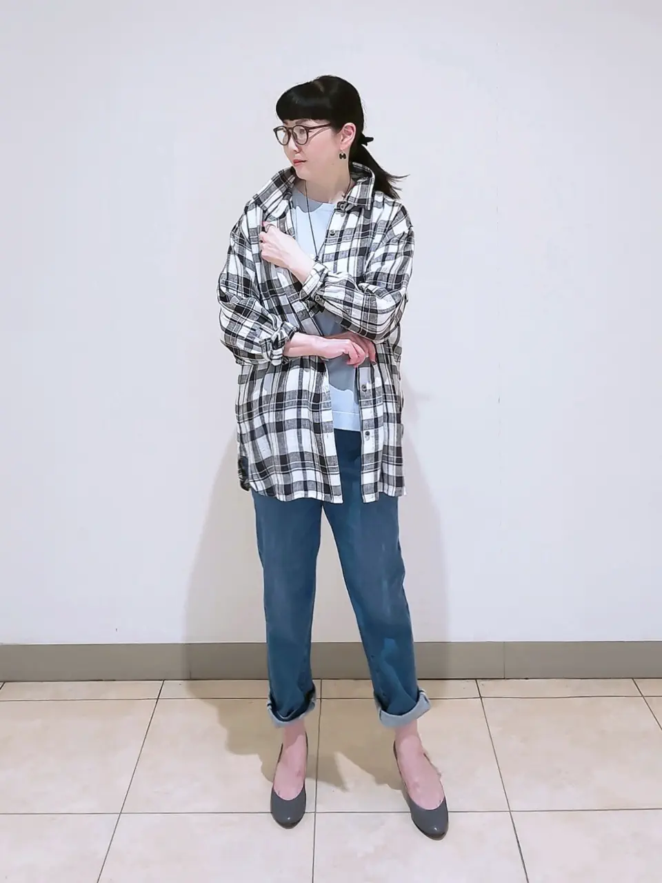  スタッフ コーディネート画像