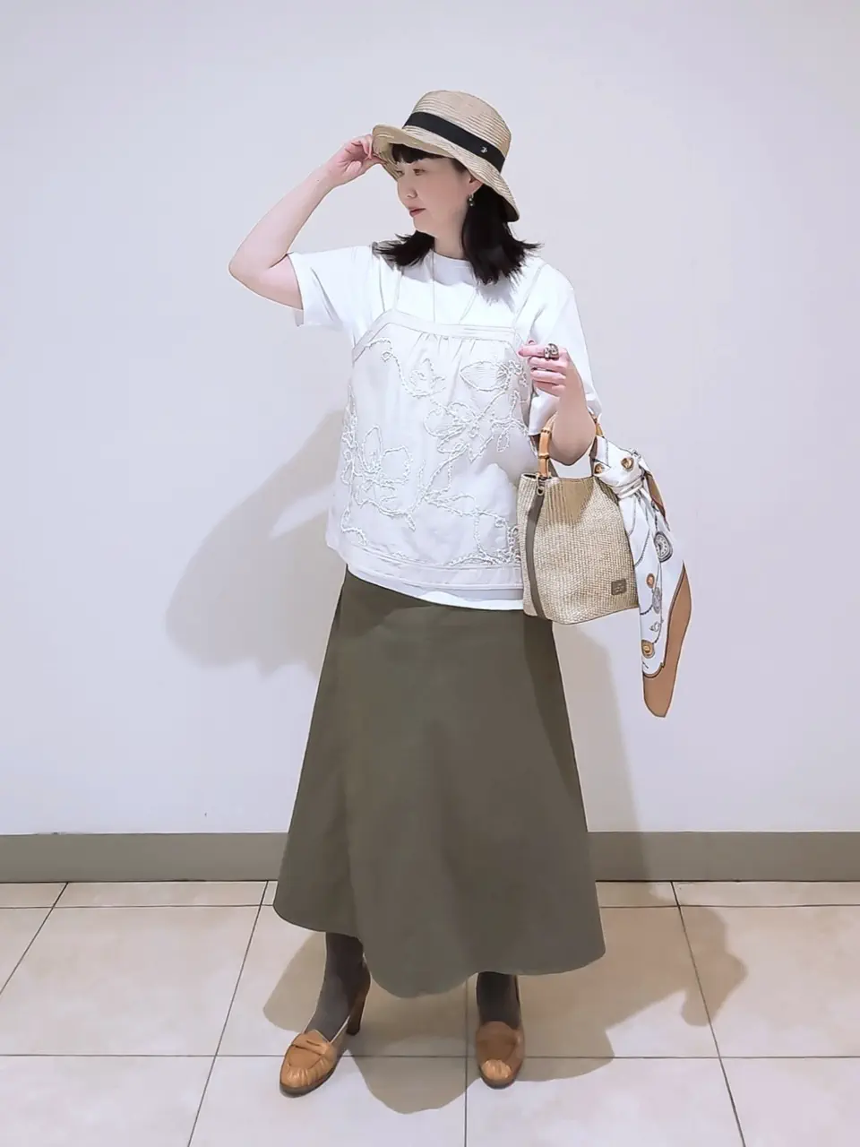 23区 L スタッフ コーディネート画像