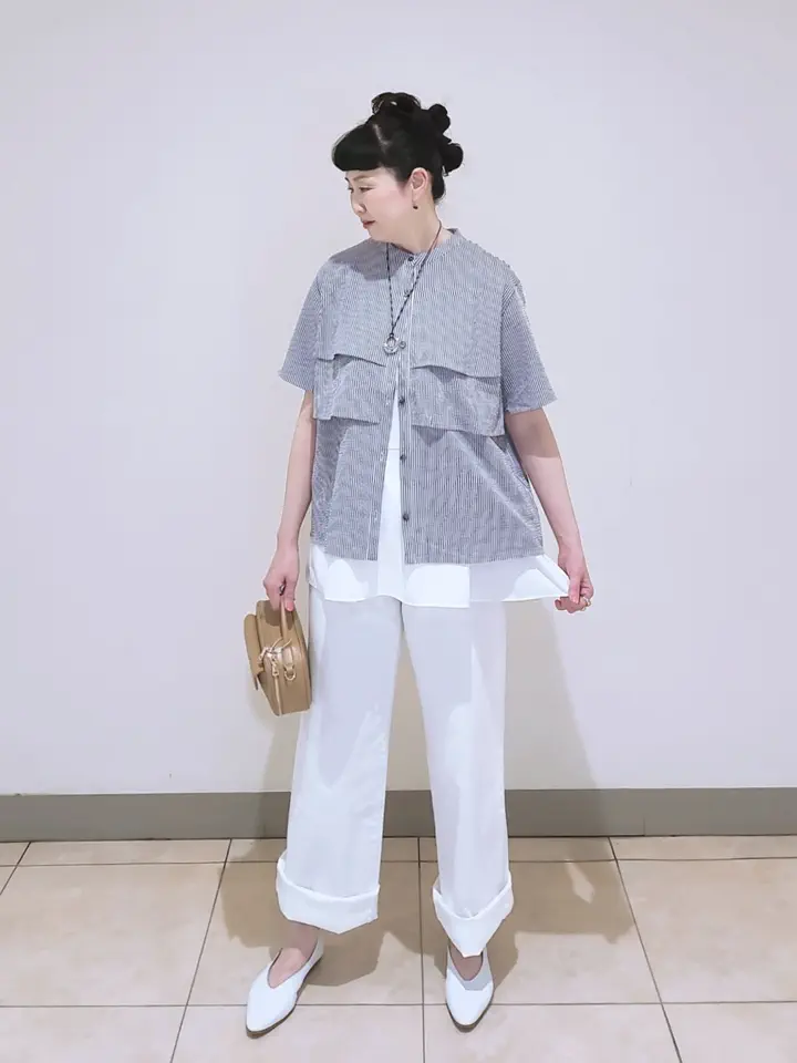 J.PRESS LADIES L スタッフ コーディネート画像