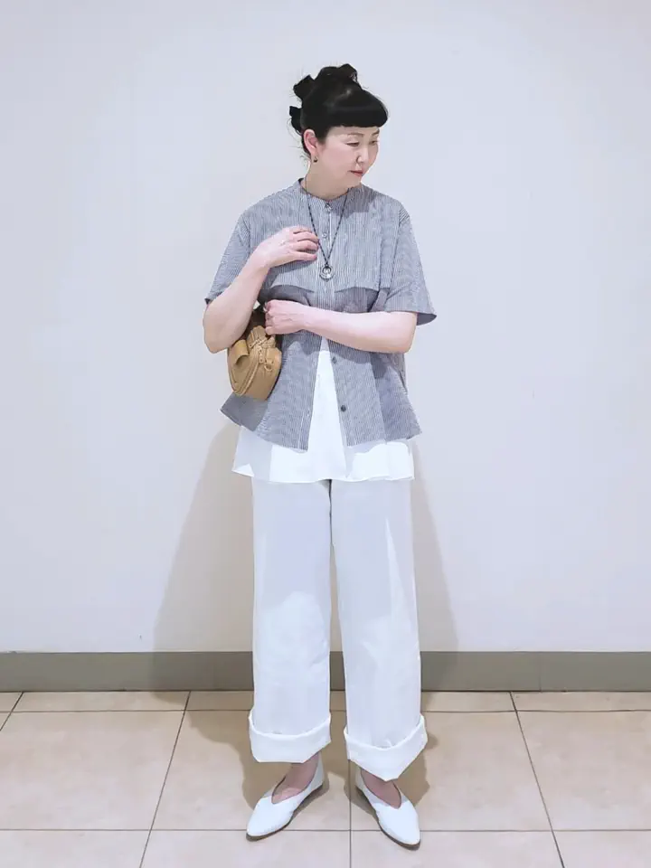 J.PRESS LADIES L スタッフ コーディネート画像