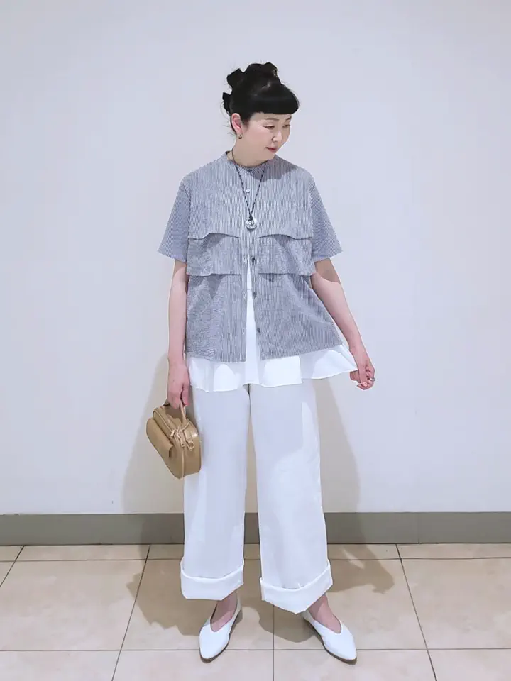 J.PRESS LADIES L スタッフ コーディネート画像