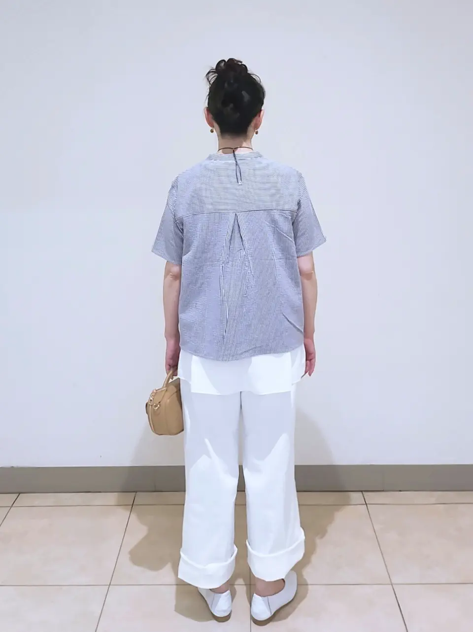 J.PRESS LADIES L スタッフ コーディネート画像