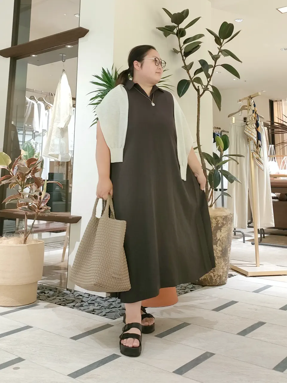 23区 L ミヤシタ コーディネート画像