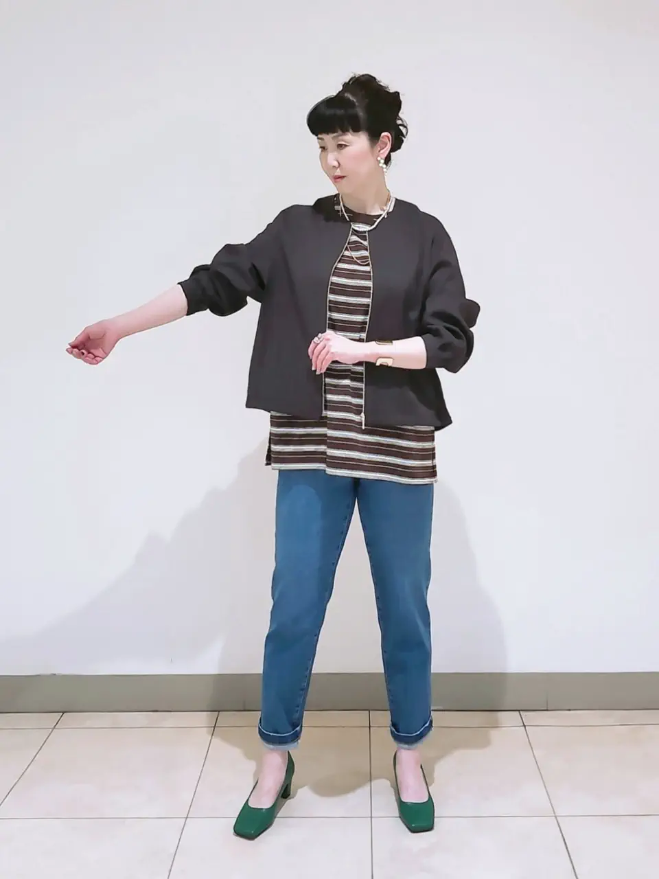 23区 L スタッフ コーディネート画像