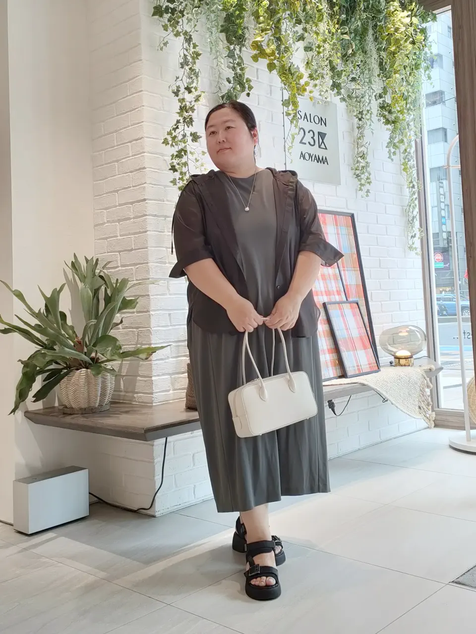 23区 L ミヤシタ コーディネート画像