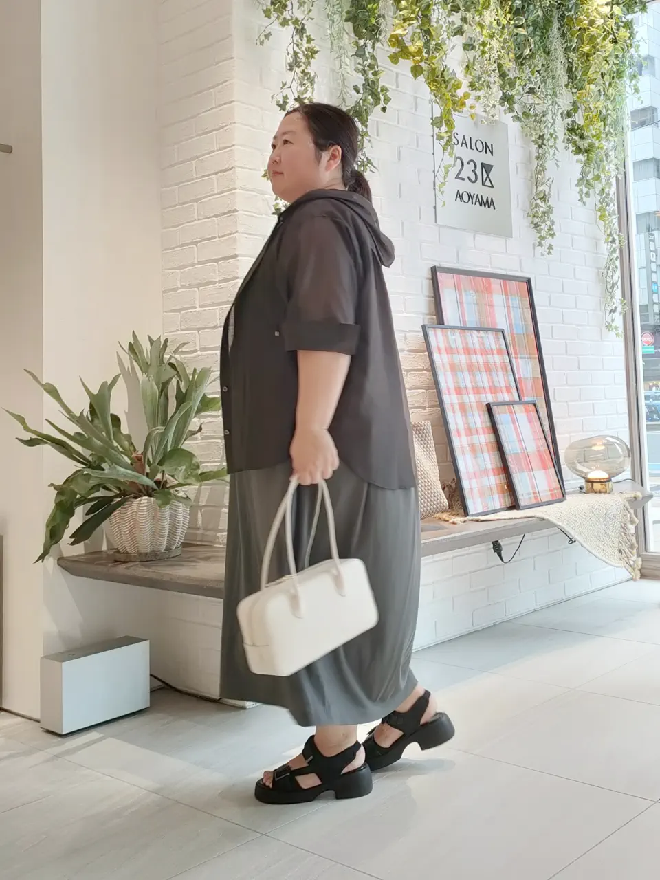 23区 L ミヤシタ コーディネート画像