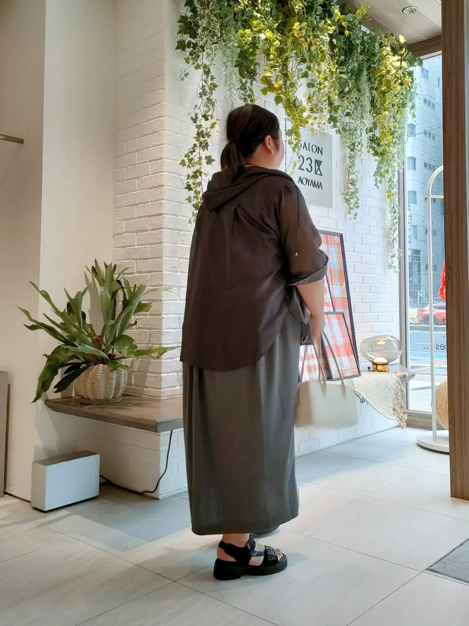 23区 L ミヤシタ コーディネート画像