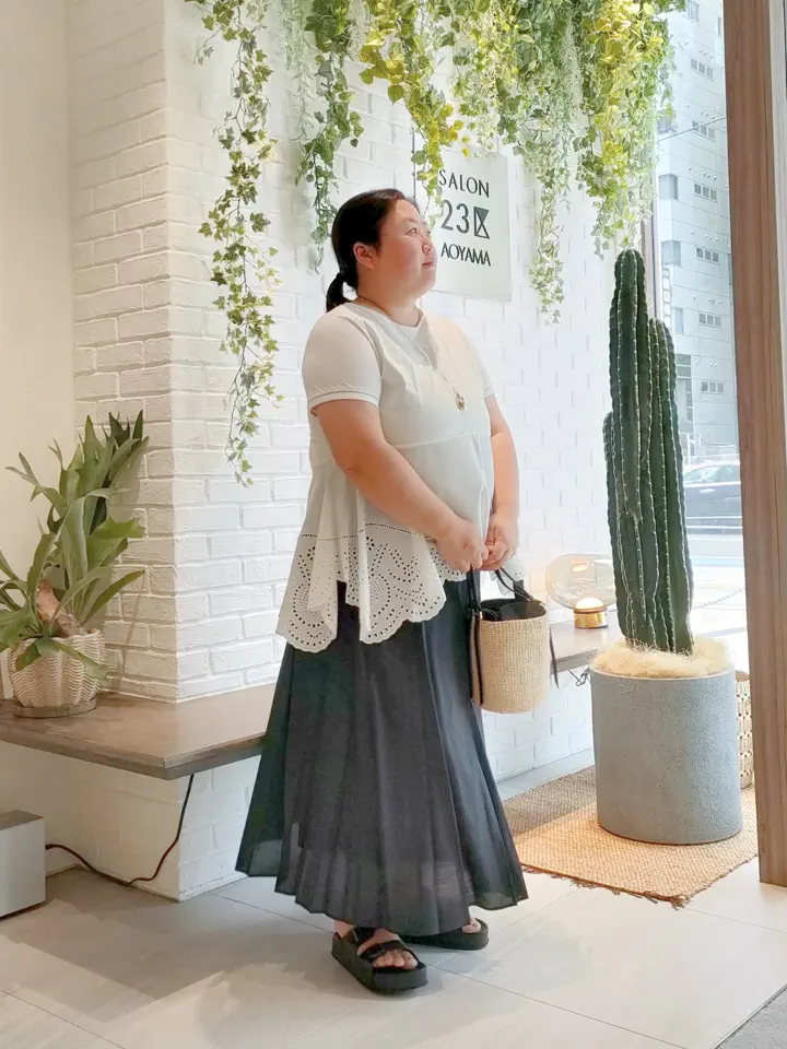 23区 L ミヤシタ コーディネート画像
