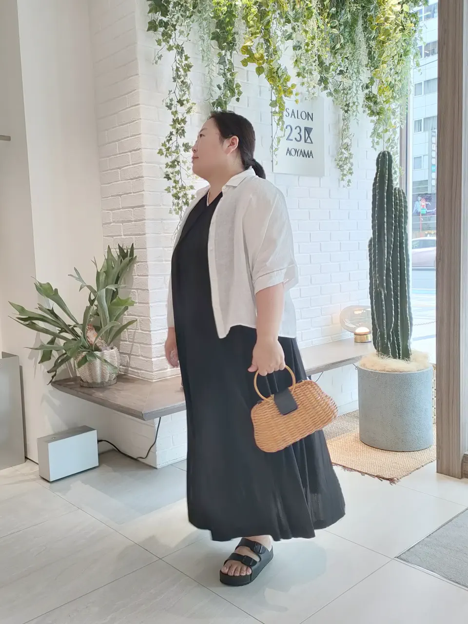 23区 L ミヤシタ コーディネート画像