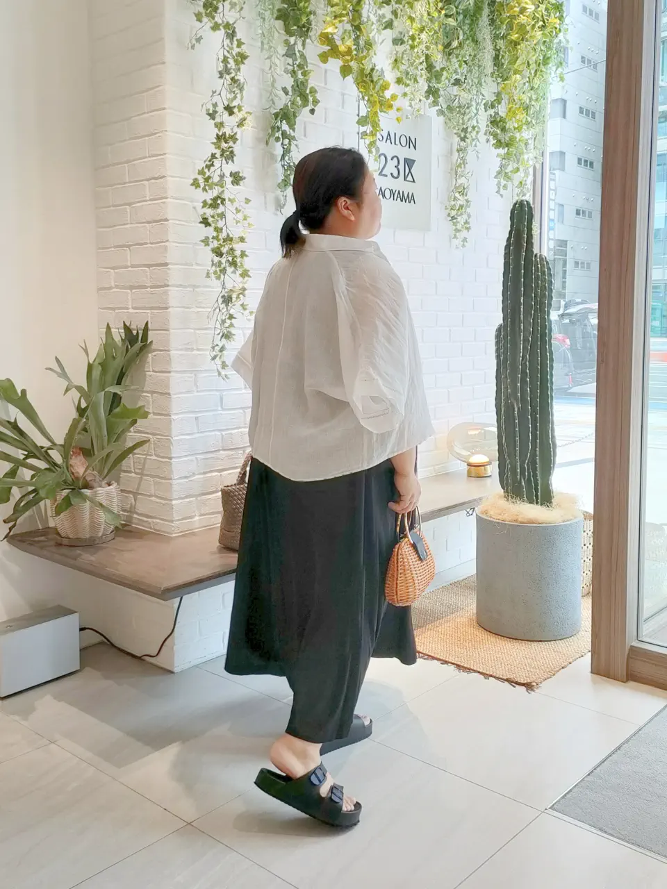 23区 L ミヤシタ コーディネート画像