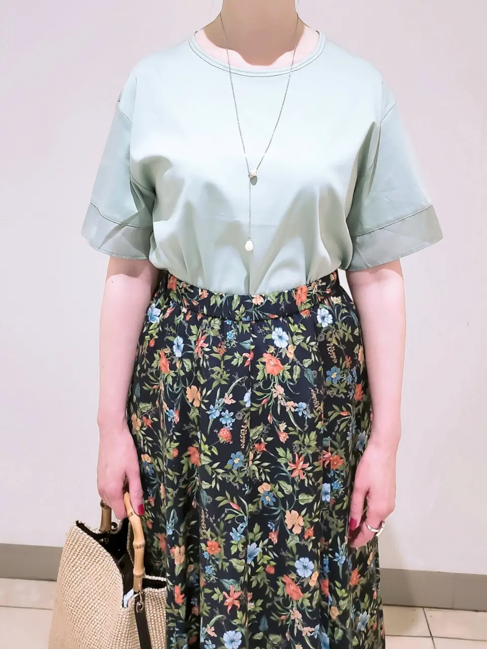 J.PRESS LADIES L スタッフ コーディネート画像