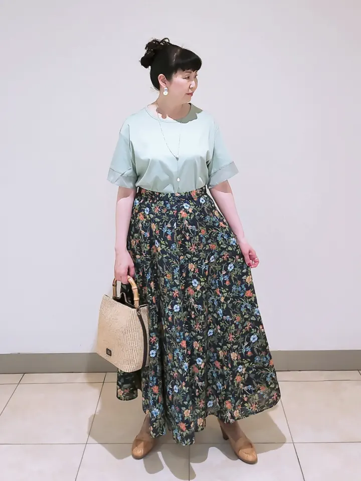 J.PRESS LADIES L スタッフ コーディネート画像
