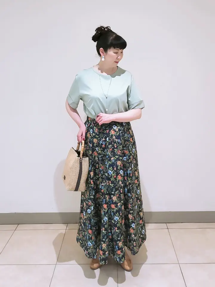 J.PRESS LADIES L スタッフ コーディネート画像