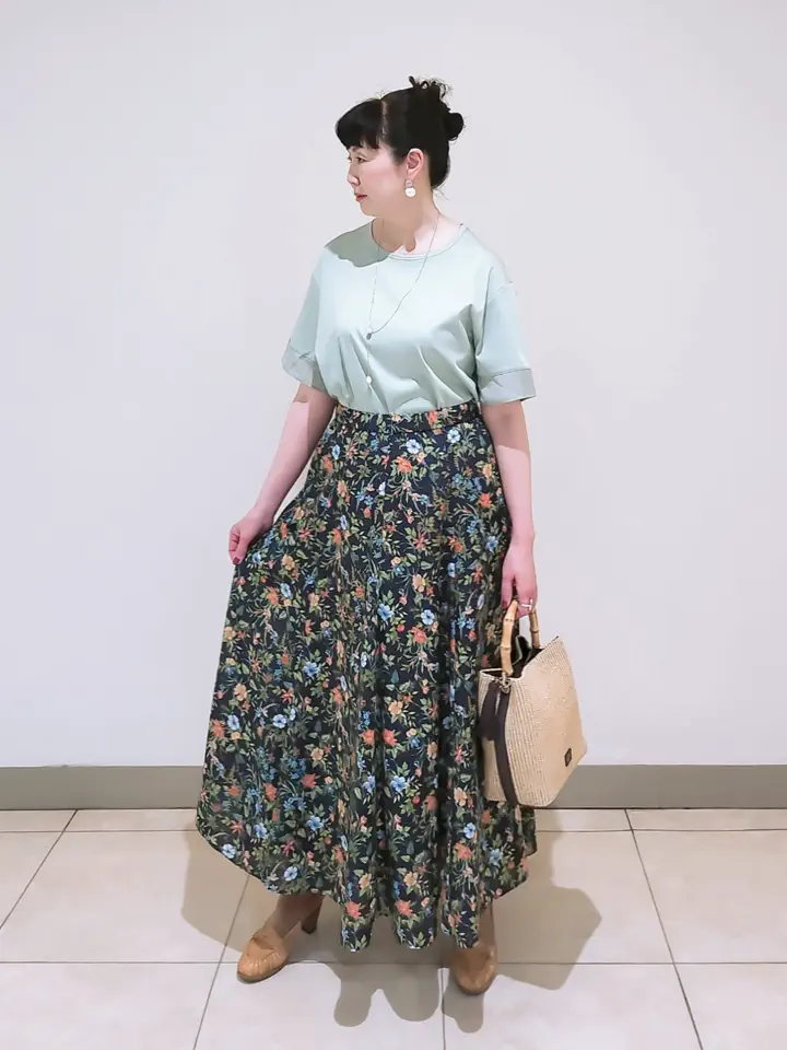 J.PRESS LADIES L スタッフ コーディネート画像