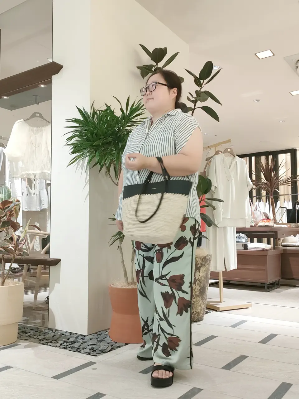 23区 L ミヤシタ コーディネート画像