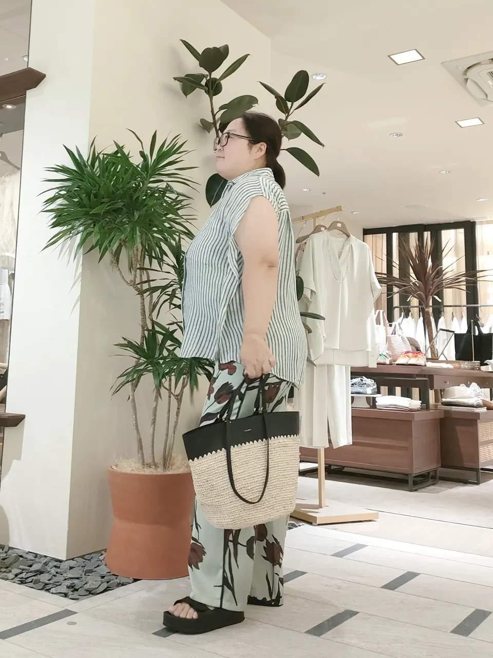 23区 L ミヤシタ コーディネート画像