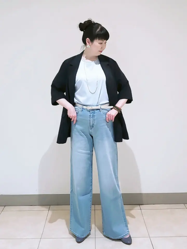 J.PRESS LADIES L スタッフ コーディネート画像